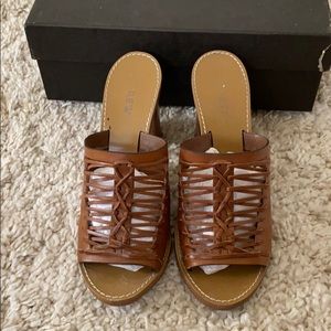J.Crew Marlow Huarache Mules